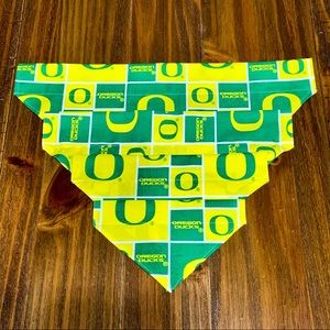 Over the color pet bandana. Oregon ducks.